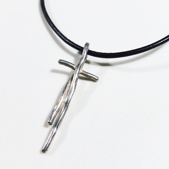 Silpada Jewelry - RARE & HTF SILPADA 'Great Impressions' Twig Cross